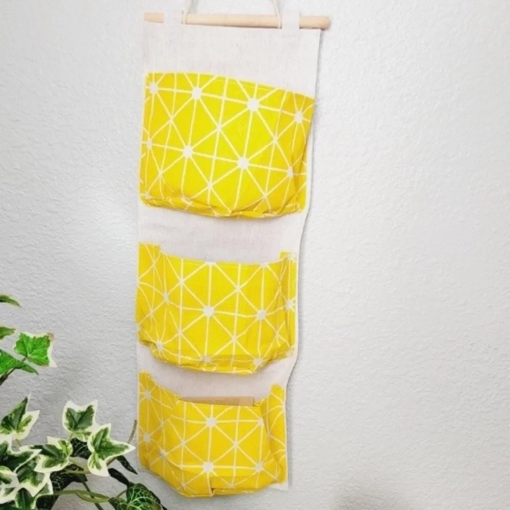 Set of 3 Wall Hanging Storage Bag Organizers - Picture 5 of 7